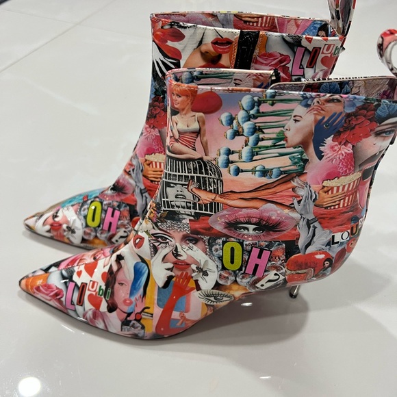 Christian Louboutin Epic Oh Xtian Ankle 70 leather bootie - Picture 13 of 14